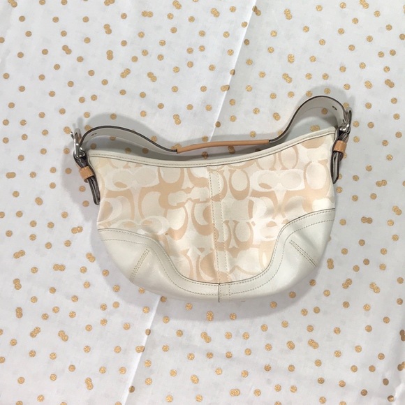 CHARMING Coach Soho Optic Signature handbag - Picture 2 of 4